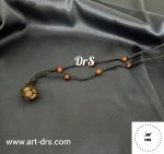 گردنبند بلند رومانتویی تامبل عقیق