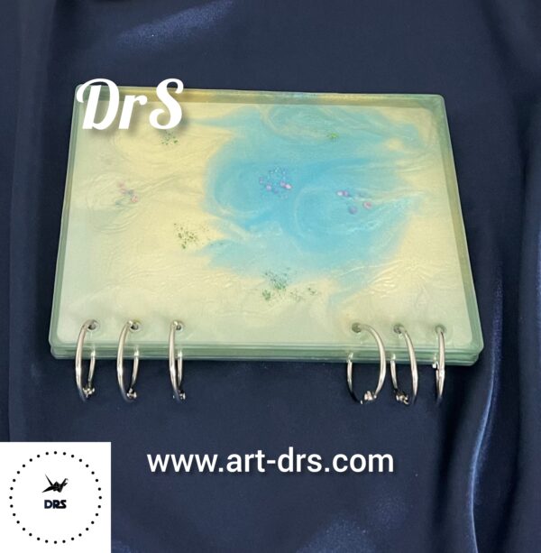 دفتر فانتزی طرح پرطاووس برند دیاراس